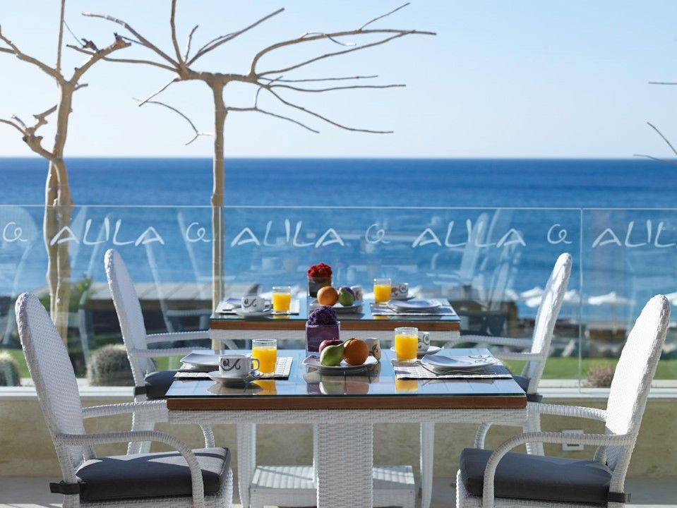 Готель Mitsis Selection Alila Фаліракі Екстер'єр фото The restaurant